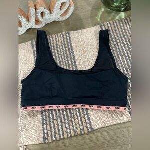 Ayda The Gwen Mesh Black Sports Bra Women’s Size M